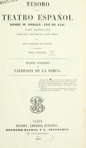 Tesoro del teatro español