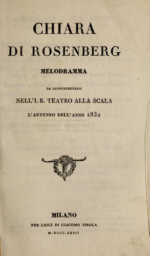 Chiara di Rosenberg