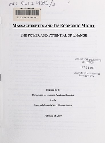 Massachusetts and its economic might