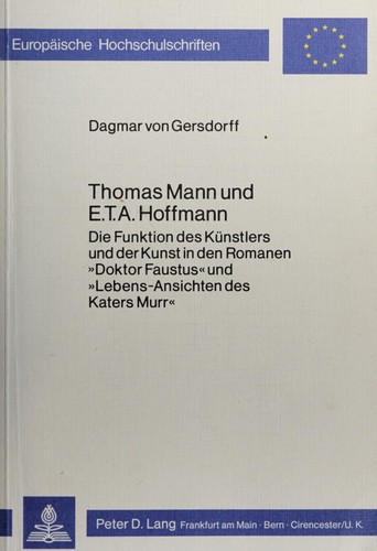 Thomas Mann und E.T.A. Hoffmann