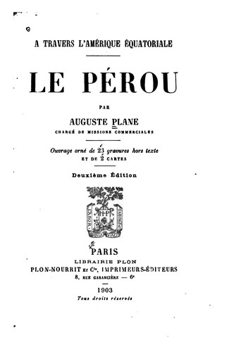 À travers l'Amérique équatoriale