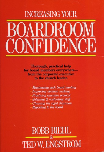 Increasing your boardroom confidence
