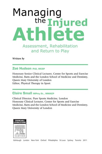 Managing the injured athlete