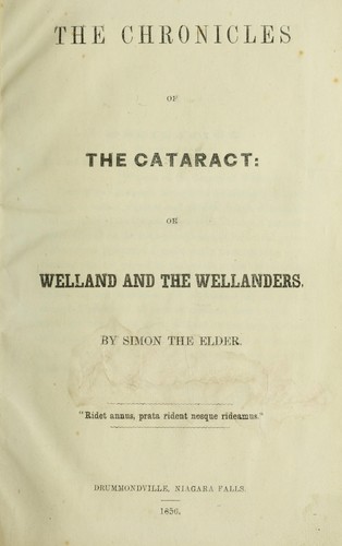 The chronicles of the Cataract