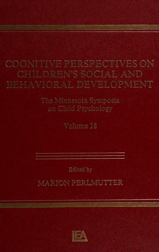 Cognitive perspectives on children's social and behavioral development