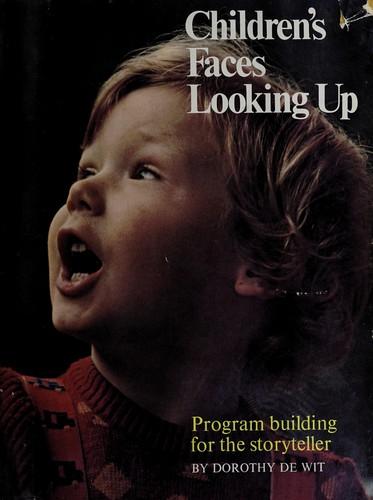Children's faces looking up