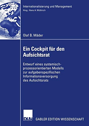Ein Cockpit für den Aufsichtsrat