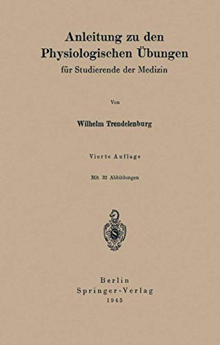 Anleitung Zu Den Physiologischen Übungen
