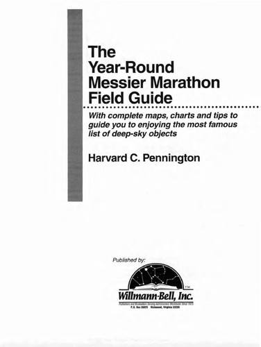 The year-round Messier Marathon field guide
