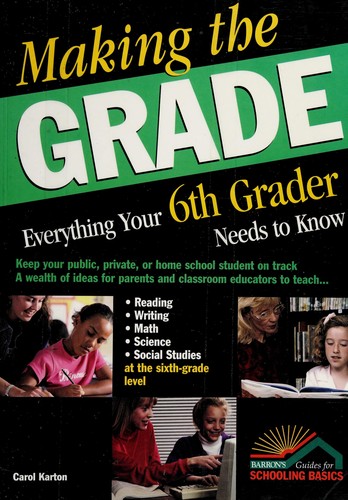 Everything your 6th grader needs to know