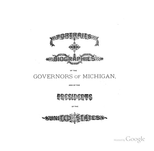 Portrait and Biographical Album of Oakland County, Michigan: Containing Full ..
