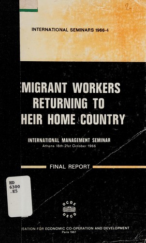 Emigrant workers returning to their home country