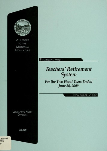Teachers' Retirement System, Department of Administration