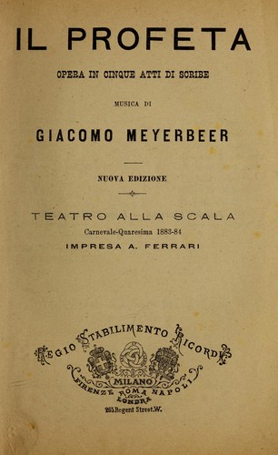 Il profeta