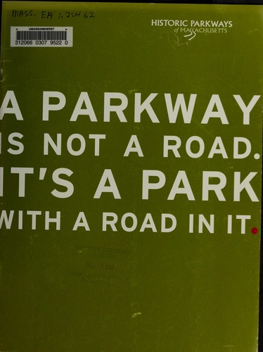 Historic parkways of Massachusetts