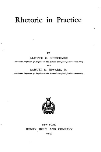 Rhetoric in practice