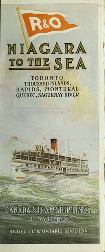 Niagara to the sea : Toronto, Thousand Islands, Rapids, Montreal, Quebec, Saguenay River