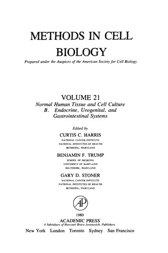 Normal human tissue and cell culture