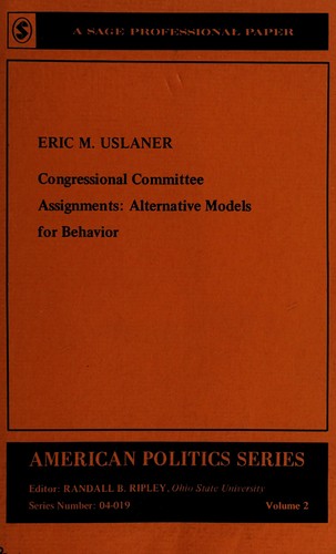 Congressional committee assignments