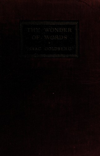 The wonder of words