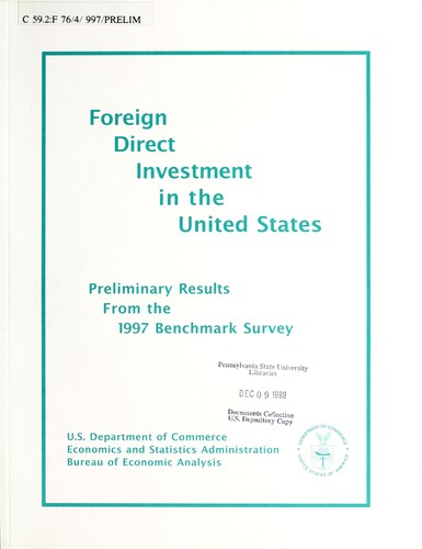 Foreign direct investment in the United States