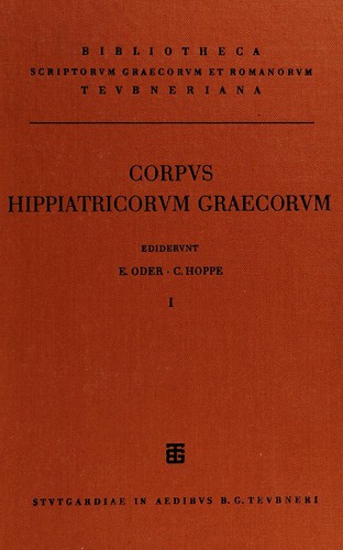 Corpus hippiatricorum Graecorum