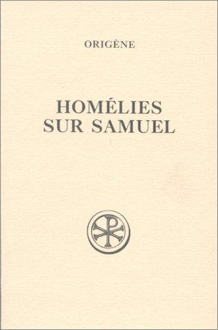 Homélies sur Samuel