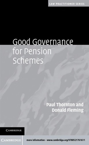 Good governance for pension schemes