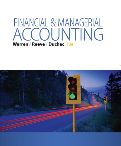 Financial And Managerial Accounting, 13e