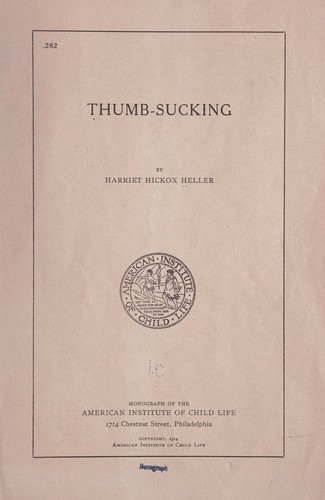 Thumb-sucking