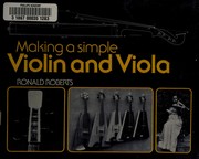 Making a Simple Violin and Viola