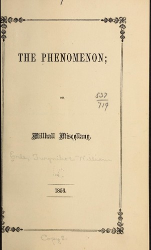 The phenomenon
