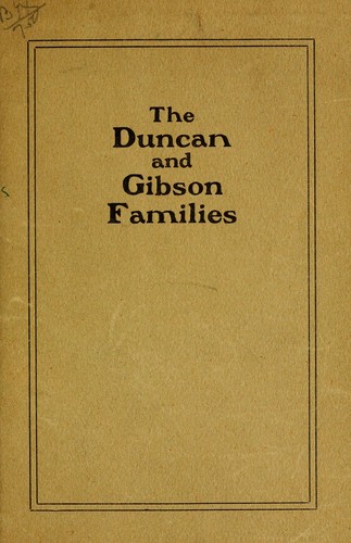 The Duncan and Gibson families