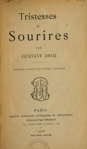 Tristesses et sourires