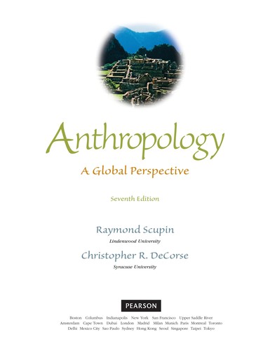 Anthropology