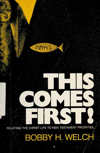 This comes first!