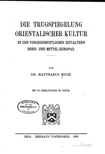 Die Trugspiegelung orientalischer Kultur
