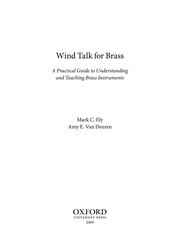 Wind talk for brass