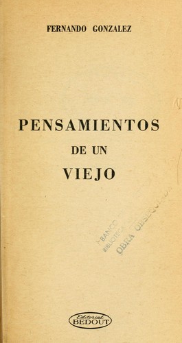 Pensamientos de un viejo
