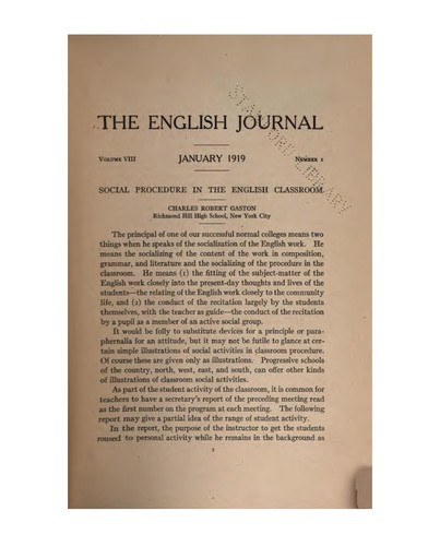 English journal