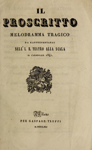 Il proscritto