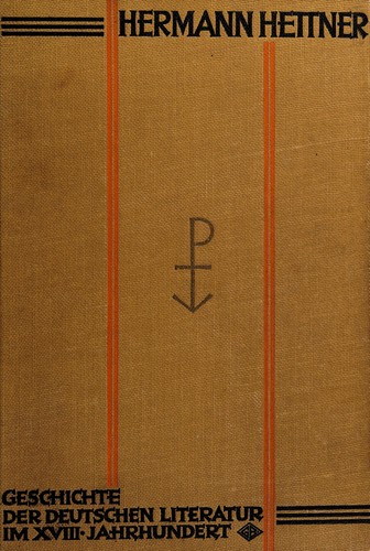 Geschichte der deutschen literatur im achtzehnten jahrhundert