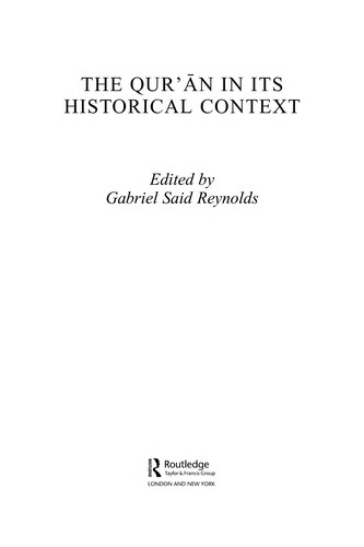 The Qur ơ♯n in its historical context