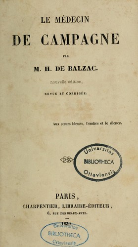 Le Médecin de campagne