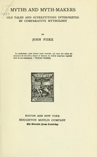 Myths and myth-makers