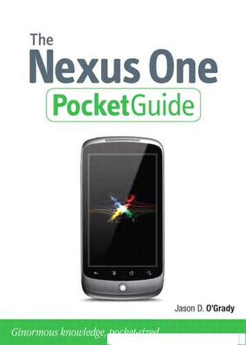 The Nexus One pocket guide