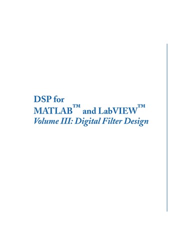 DSP for MATLAB and LabVIEW