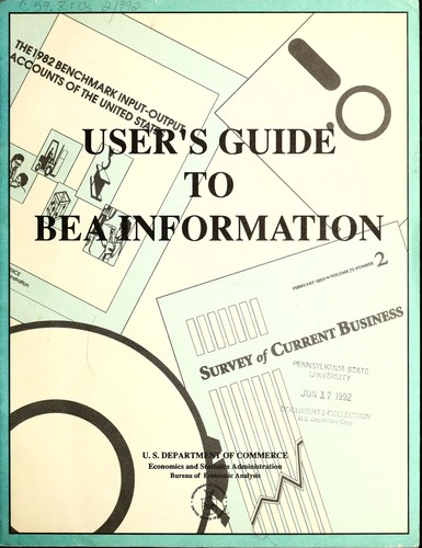 User's guide to BEA information