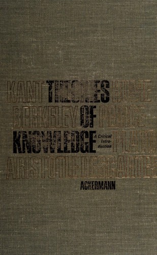 Theories of knowledge