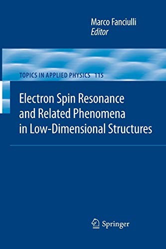 Electron Spin Resonance and Related Phenomena in Low-Dimensional Structures